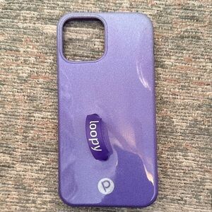 Loopy Case Shimmering Purple Phone Cover